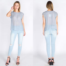 3RD Love Sleeveless Top