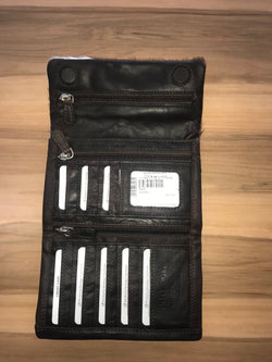 Hair On Hide Travel Wallet