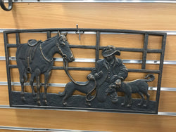 Man & Dog Wall Hanging