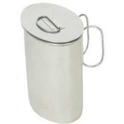 Stainless Steel Quart Pot with Cup