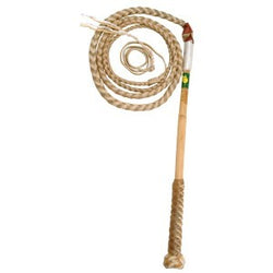 Nemeth White Hide Stockwhip 4 Plait