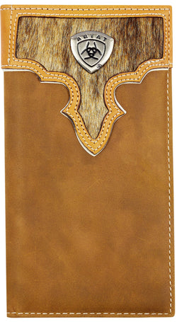 Ariat Two Tone Hair Rodeo Wallet