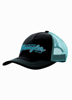 Wrangler Men's Logo Trucker Cap
