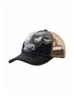 Wrangler Boys Denim Black Trucker Cap