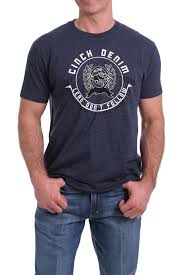 Cinch Men's Navy T/Shirt