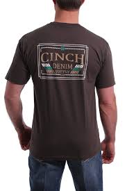 Cinch Men's Crew Neck Print T/Shirt