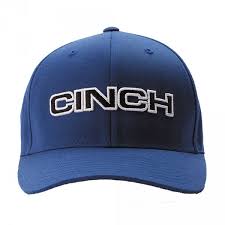 Cinch Men's Blue Flex Fit Cap
