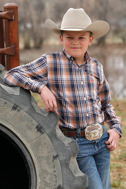 Cinch Boys Long Sleeve Shirt