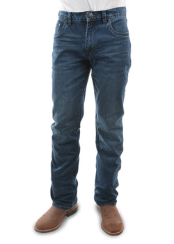 Pure Western Men's Heath Slim Straight Jeans